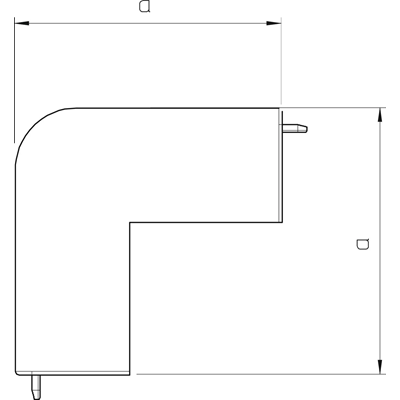 External corner WDK 20X50