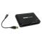 External memory card reader with USB cable