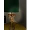 EXTRAVAGANZA COCONUT Table lamp E27 IP20 brass with green shade