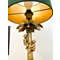 EXTRAVAGANZA COCONUT Table lamp E27 IP20 brass with green shade