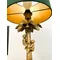 EXTRAVAGANZA COCONUT Table lamp E27 IP20 brass with green shade