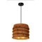 EXTRAVAGANZA TOGO Hanging lamp 25cm 60W E27 IP20 ocher