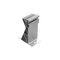 Extrem hohe Aluminium-Montagehalterung 11 Grad 80 mm