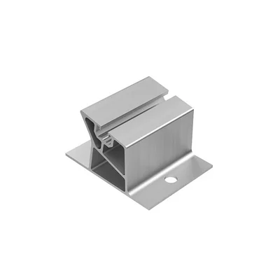 Extrem niedrige Aluminium-Montagehalterung 11 Grad 80 mm