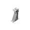Extreme high aluminum mounting bracket 11 degrees