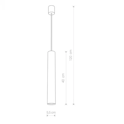 EYE L Lampa wisząca mosiądz