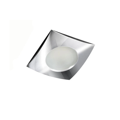 EZIO Chrome recessed ceiling lamp