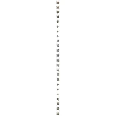"F" type double antenna socket gold metallic matt