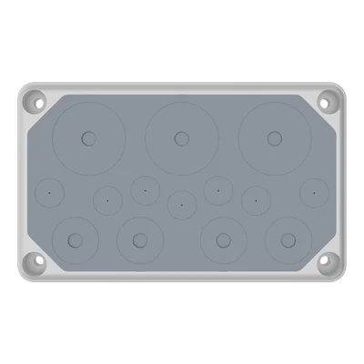 F3A-2K-D50/3 Flansch mit Bohrungen 3-50 mm IP55