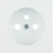 Faceplate for earthed socket, white