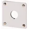 Faceplate for flush mounting, M22-E1