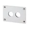 Faceplate for flush mounting, M22-E2