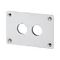 Faceplate for flush mounting, M22-E2