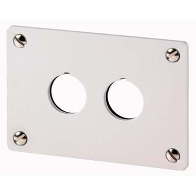 Faceplate for flush mounting, M22-E2