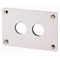 Faceplate for flush mounting, M22-E2