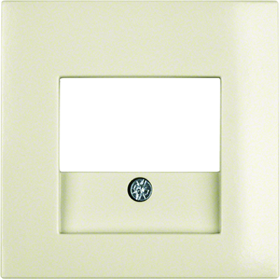 Faceplate for TAE and speaker socket cream