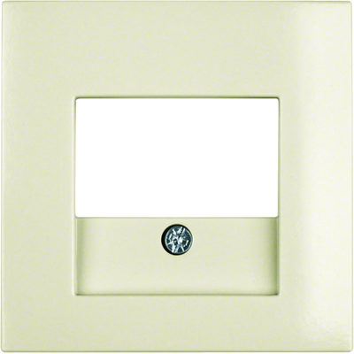 Faceplate for TAE and speaker socket cream