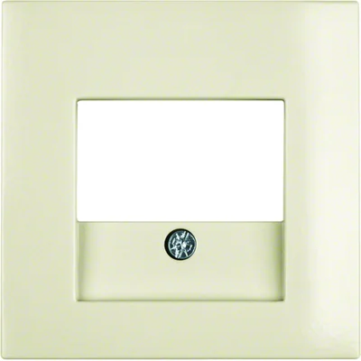 Faceplate for TAE and speaker socket cream