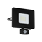 FAEDO 3 30W LED wall lamp with motion sensor black