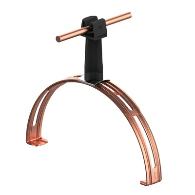Faîtière faîtière poignée extensible loquet hauteur 7cm cuivre noir