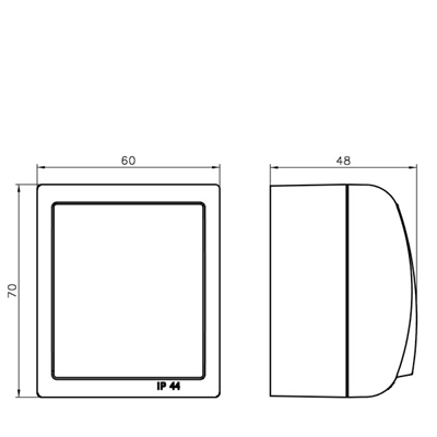 FALA Stair switch with white backlight