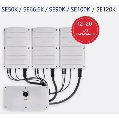 Falownik 3-fazowy 50kW z technologią Synergy MC4 DC SPD