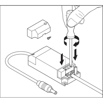 Faretto da incasso in alluminio DN200 35W 4000K WT IP44