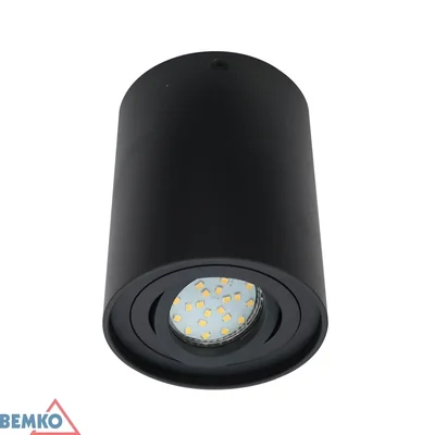 Faretto da incasso Ortal regolabile, 96 GU10, max. 1x50W, nero.