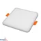 Faretto LED da incasso WALED 18W 4000K 1550LM IP66/IP20 PF>0.9 185x185x20MM Quadrato Bianco