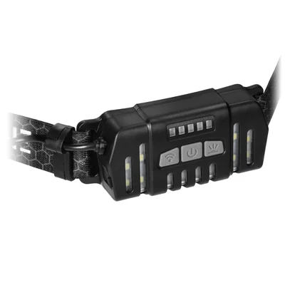 Faro a LED COB + CREE con batteria da 1200 mAh