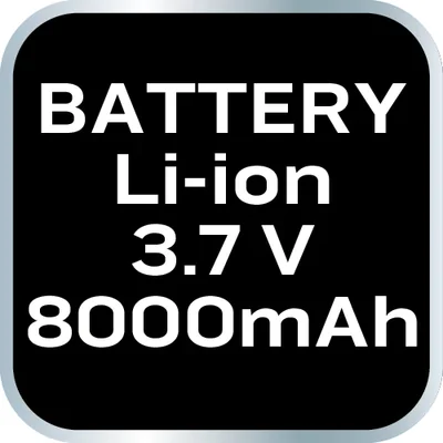 Faro a LED SMD ricaricabile da 3000 lm