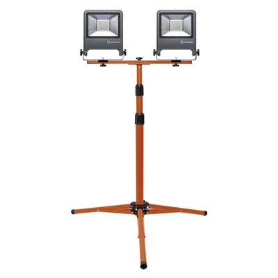 Faro da lavoro a LED con treppiede, 2x50 W, 4000 K