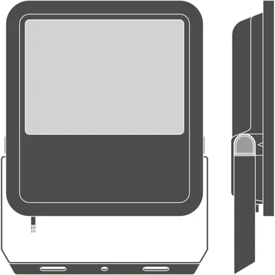 Faro FLOODLIGHT 150 100W 15KLM 840 PS SY100 BK