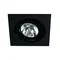 Faro I Nero Black recessed ceiling lamp