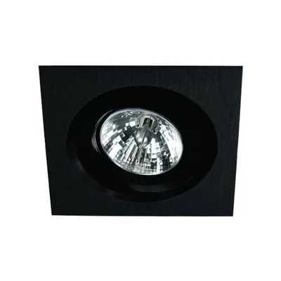 Faro I Nero Black recessed ceiling lamp