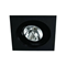 Faro I Nero Black recessed ceiling lamp