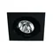 Faro I Nero Black recessed ceiling lamp
