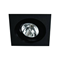 Faro I Nero Black recessed ceiling lamp