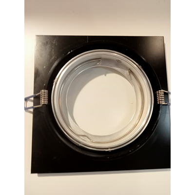 Faro I Nero Black recessed ceiling lamp