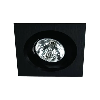 Faro I Nero Lampada da soffitto ad incasso, colore nero