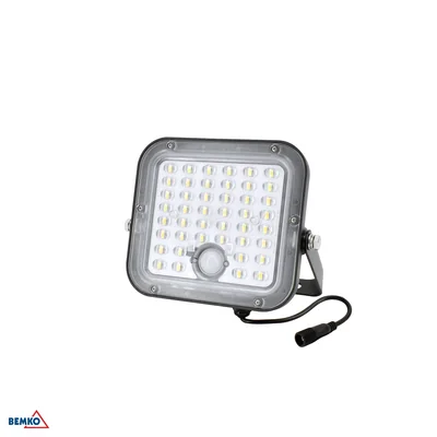 Faro LED solare SOLPAR 10W 1500LM 4000K IP65 Nero PIR