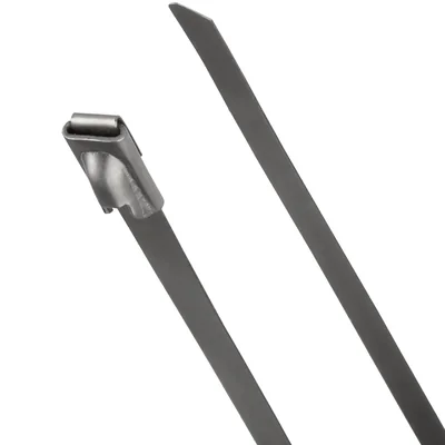 Fascette in acciaio per cavi LS 4.6-200 B, 100 pezzi