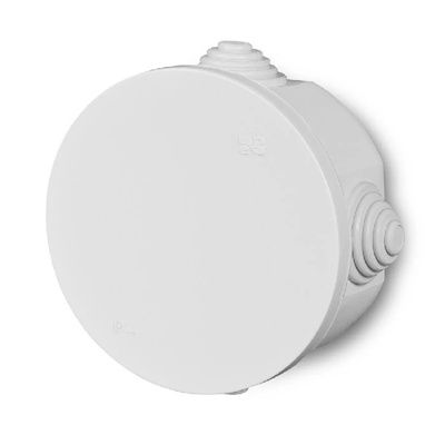 FAST-BOX Puszka okrągła fi90x44mm IP55 biała