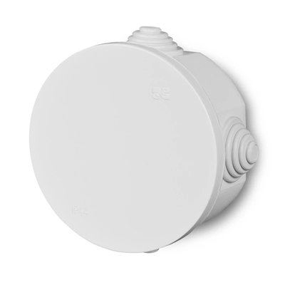 FAST-BOX Round box fi90x44mm IP55 white