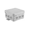 FASTBOX Caja de pared con prensaestopas 75x75mm IP54 gris