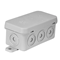 FASTBOX Gland wall box 37x75mm IP54 grey