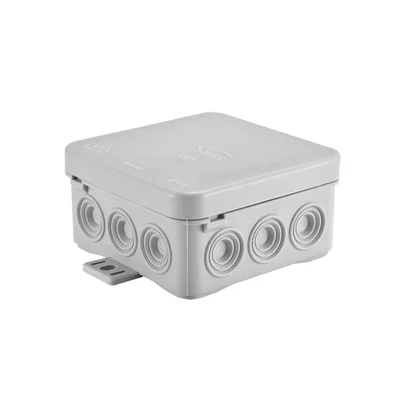 FASTBOX Puszka naścienna dławicowana 75x75mm IP54 szara