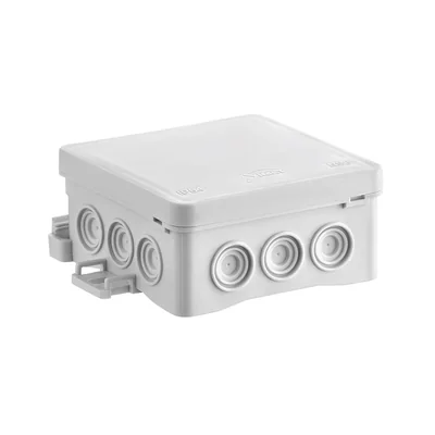 FASTBOX&HOOK Puszka instalacyjna naścienna NS6 szara