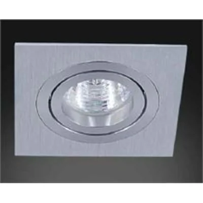 FASTO E ALLUMINIO Lampada da incasso, alluminio spazzolato