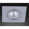 FASTO I ALLUMINIO Brushed aluminum recessed lamp